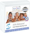 Split California King Waterproof Turkish Cotton Mattress Protector Z3858