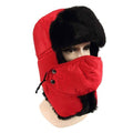 Winter Trapper Hat with Fur K536145