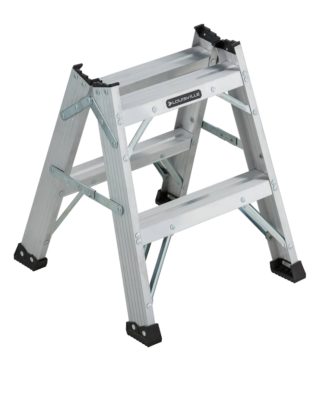 Aluminum Twin Front Step Stool K5316
