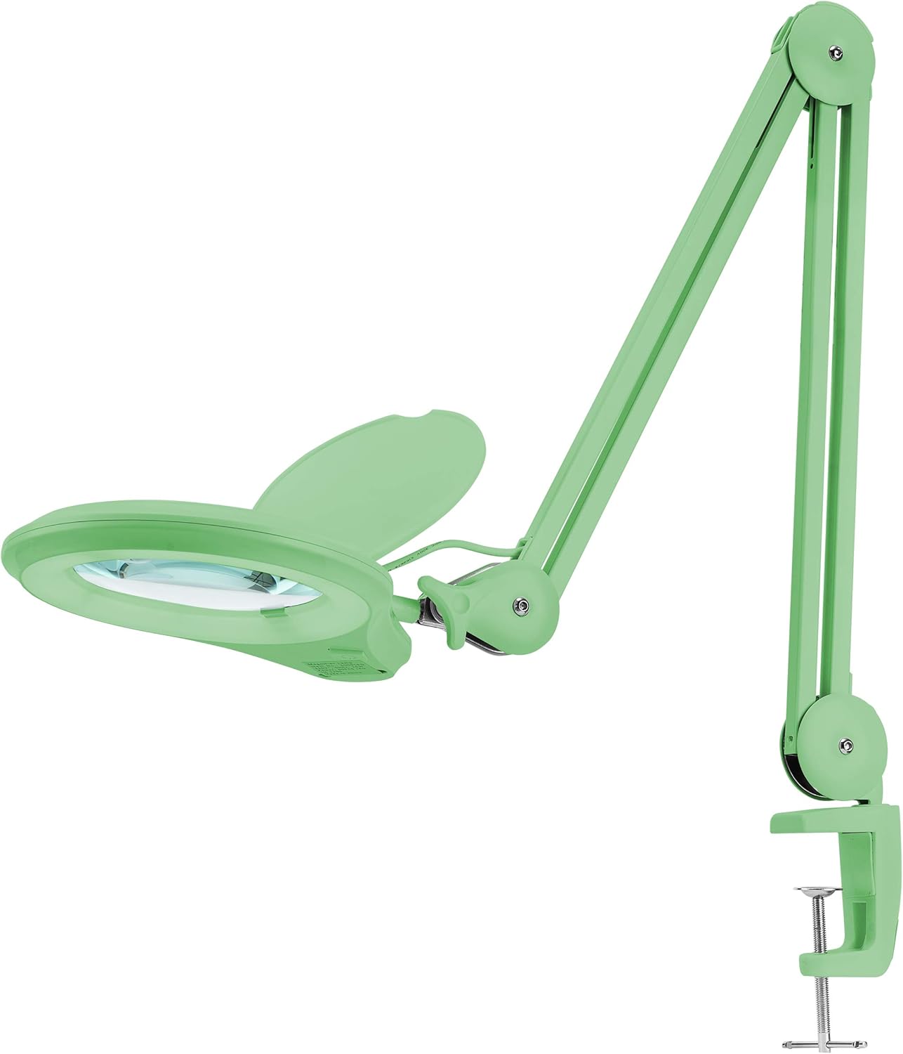 60 Pcs SMD LED Magnifying Lamp with Clamp, 5 Inches Diameter Lens E62752