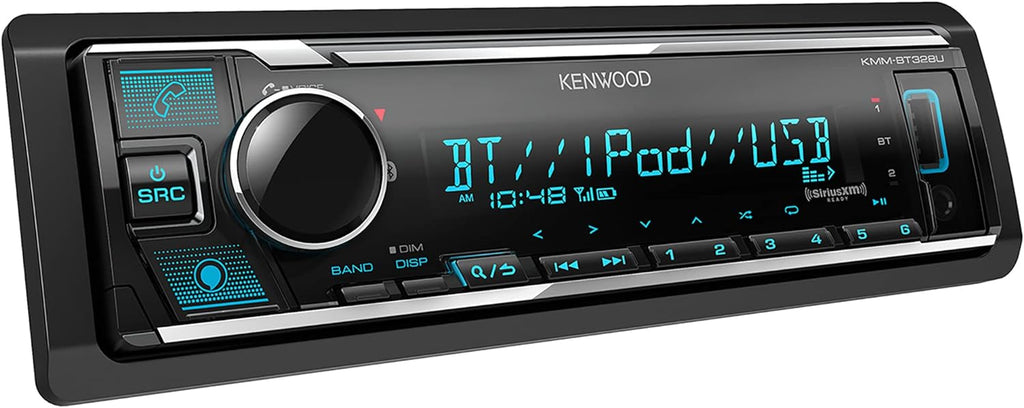 Bluetooth Car Stereo with USB Port, AM/FM Radio, MP3 Player, Detachable Face U8724