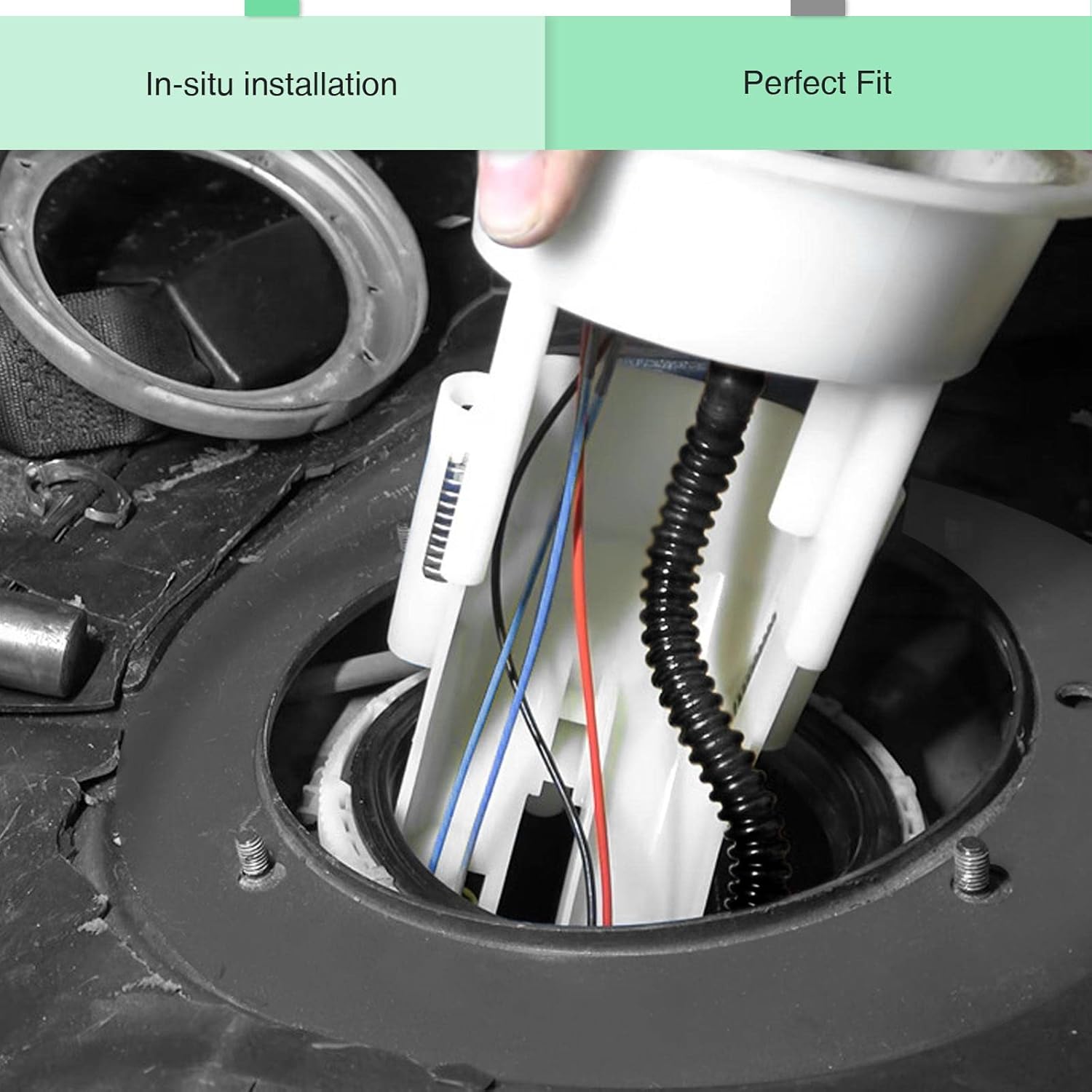 Electric Fuel Pump Module Assembly with Sending Unit Pack of 2 H27260