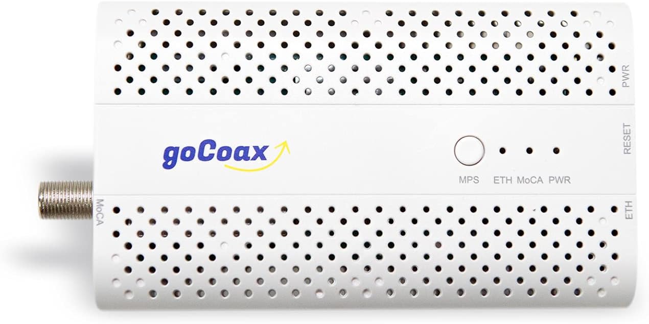 MoCA 2.5 Adapter with 2.5GbE Ethernet Port, White U656