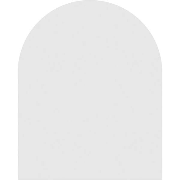 Round Top Surface Mount PVC Gable Vent Q232111