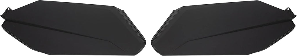 Lower Door Panel Insert with Metal Frame Black Pair L82757
