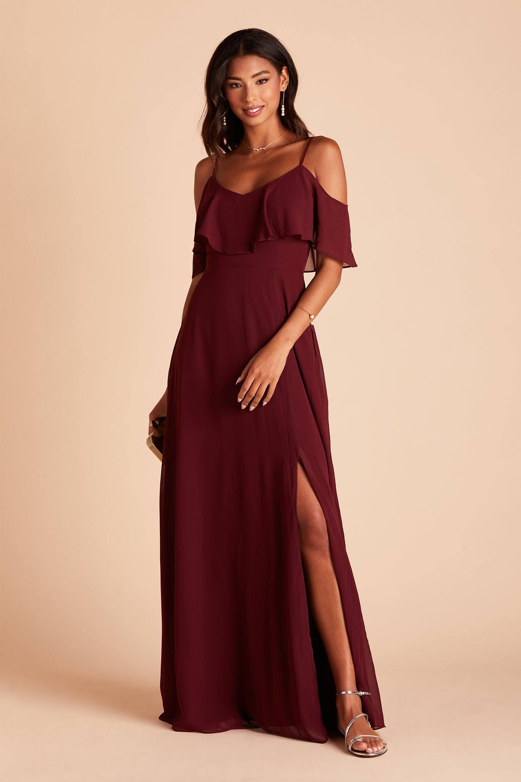 Cabernet Convertible Chiffon Bridesmaid Dress P323122