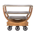 Mango Wood Cart Q120791