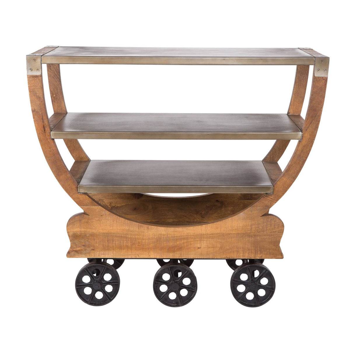 Mango Wood Cart Q120791