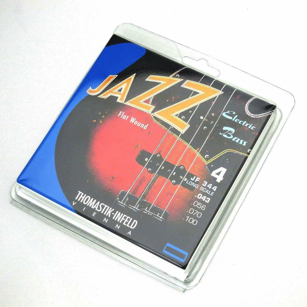 Flatwound Long Scale 4-String Jazz Bass Strings X83575