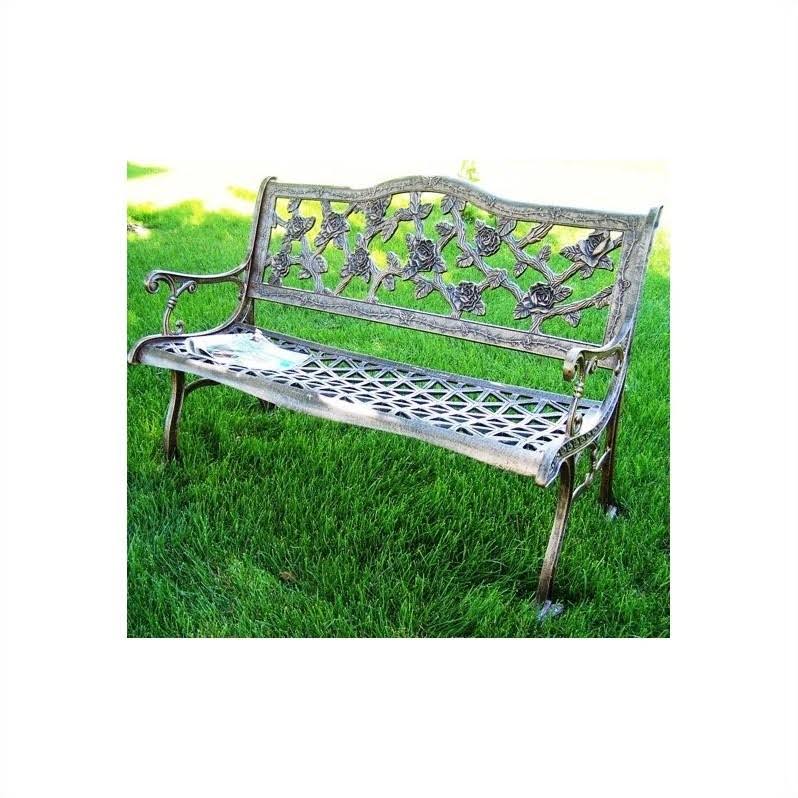 Antique Bronze Bench A879001