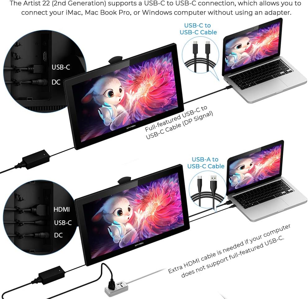 21.5 Inch Graphics Tablet with Screen F1264