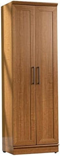 23 W Multi-Function Storage Cabinet in Sienna Oak Finish K293
