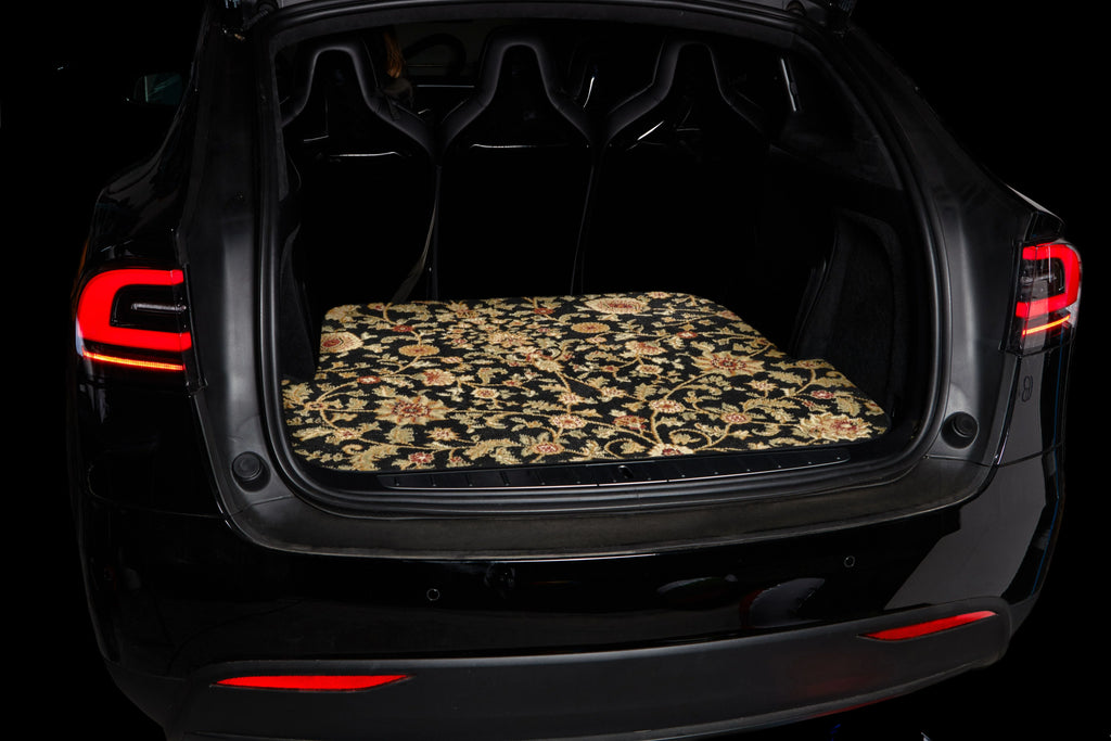 Black Oriental Car Mats H4291