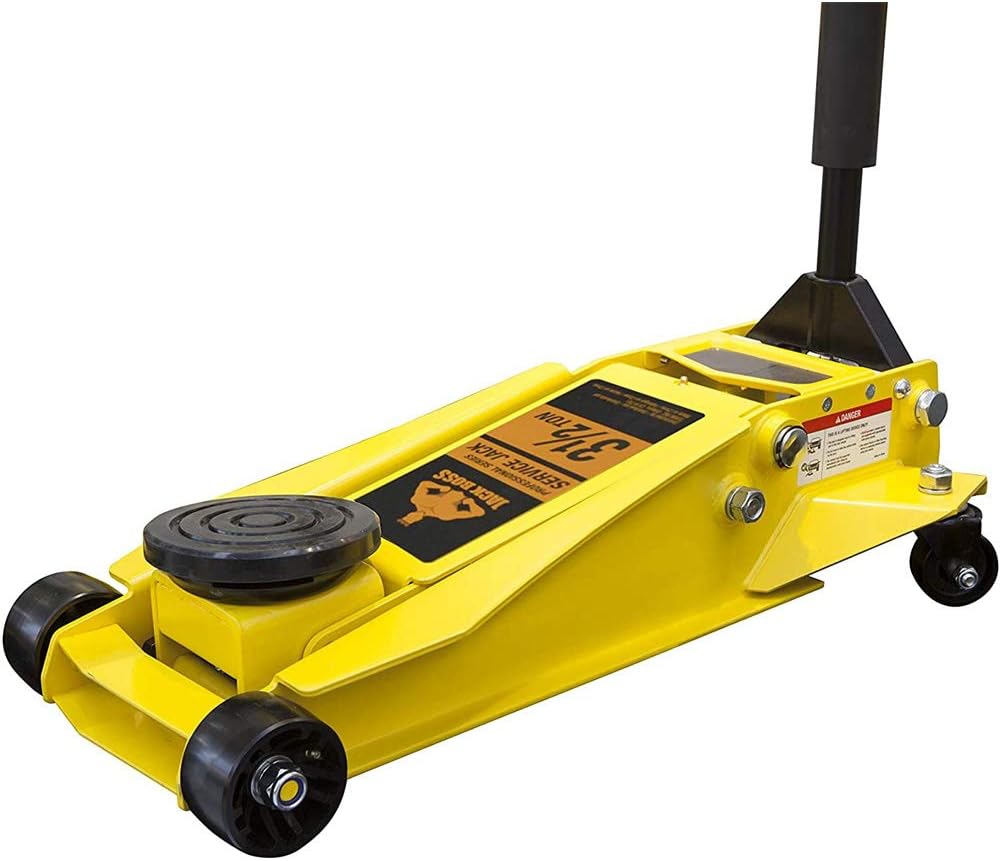 Red Hydraulic Floor Jack with Foot Pedal Y6244