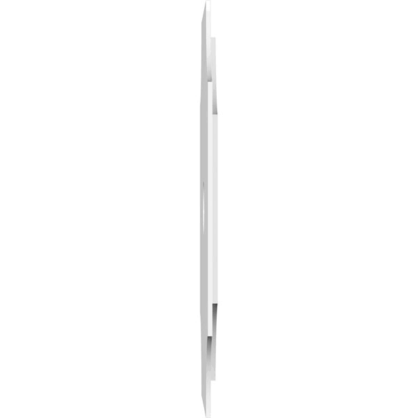 Contemporary PVC Ceiling Medallion (36x22OD x 5x22ID x 12x22C - Two Piece) D2122