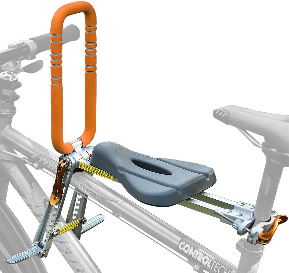 Child Bike Seat Front Mount Kid Bicycle Carrier Y144