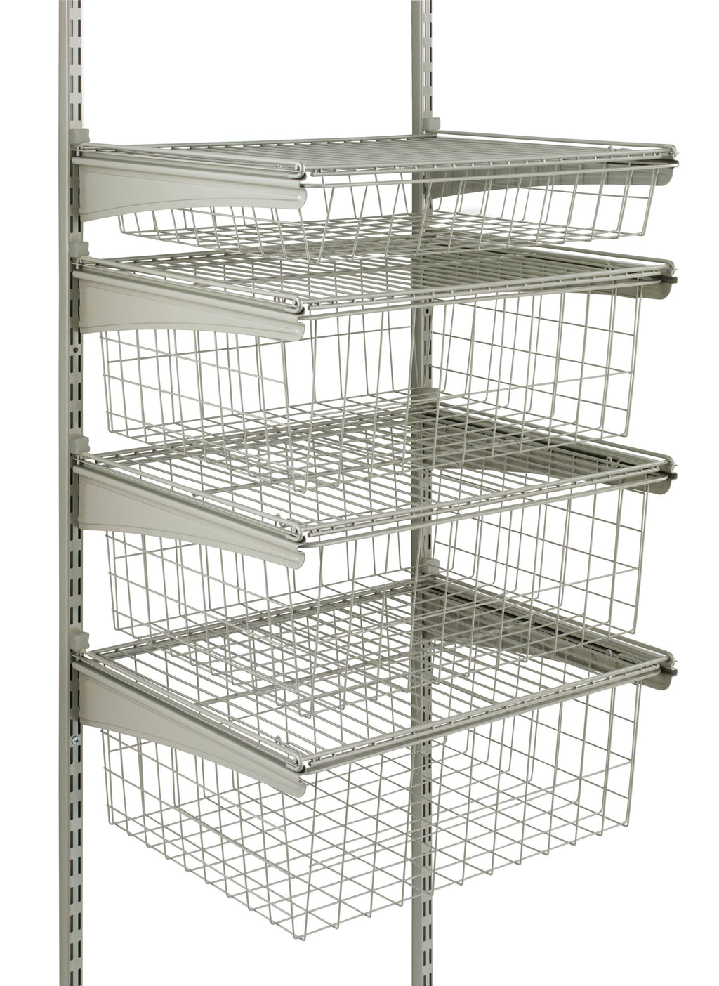 Nickel Ventilated Wire 4-Drawer Kit A82208