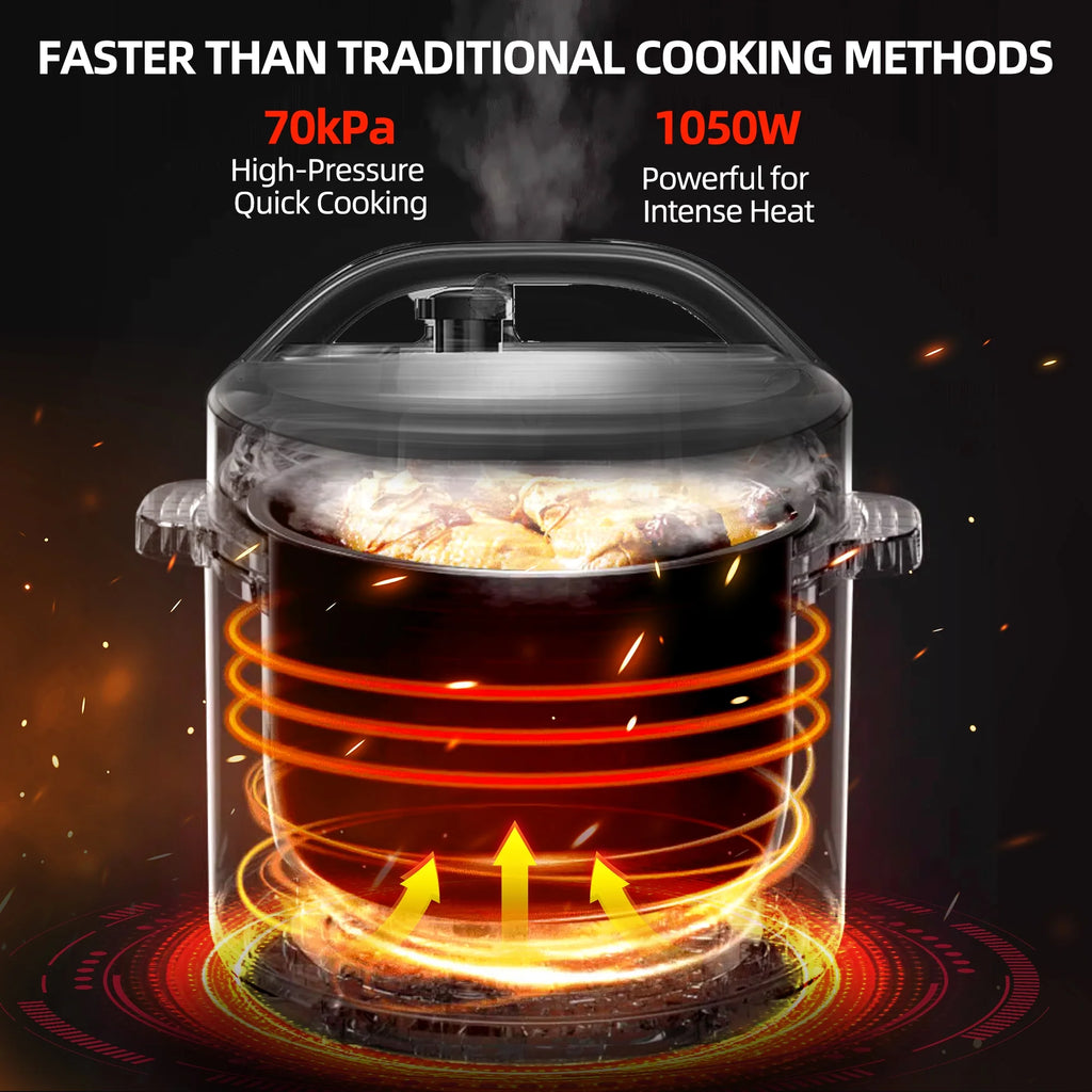 10-in-1 Stainless Steel Electric Pressure Cooker K802076