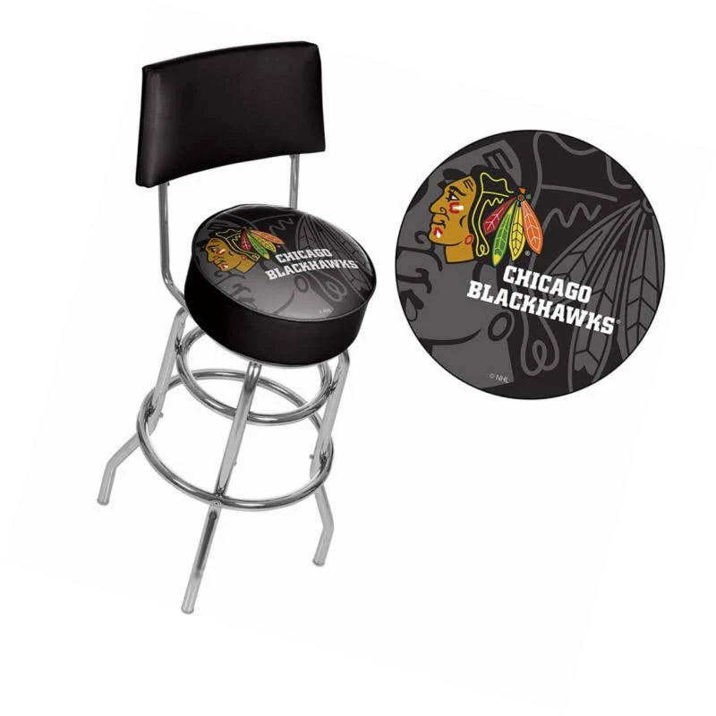 Swivel Bar Stool with Back U144