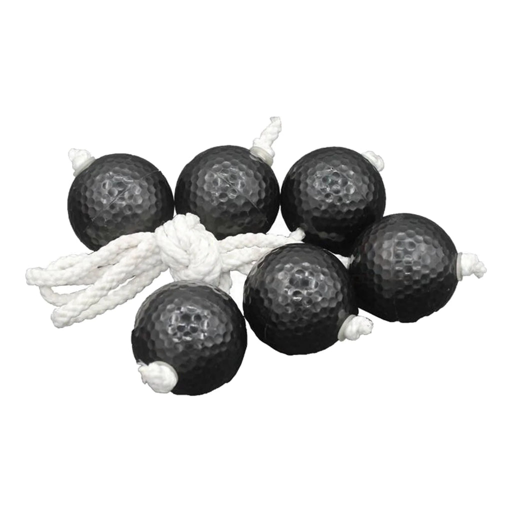 Ladder Toss Game with Golf Balls, Black and White K74626