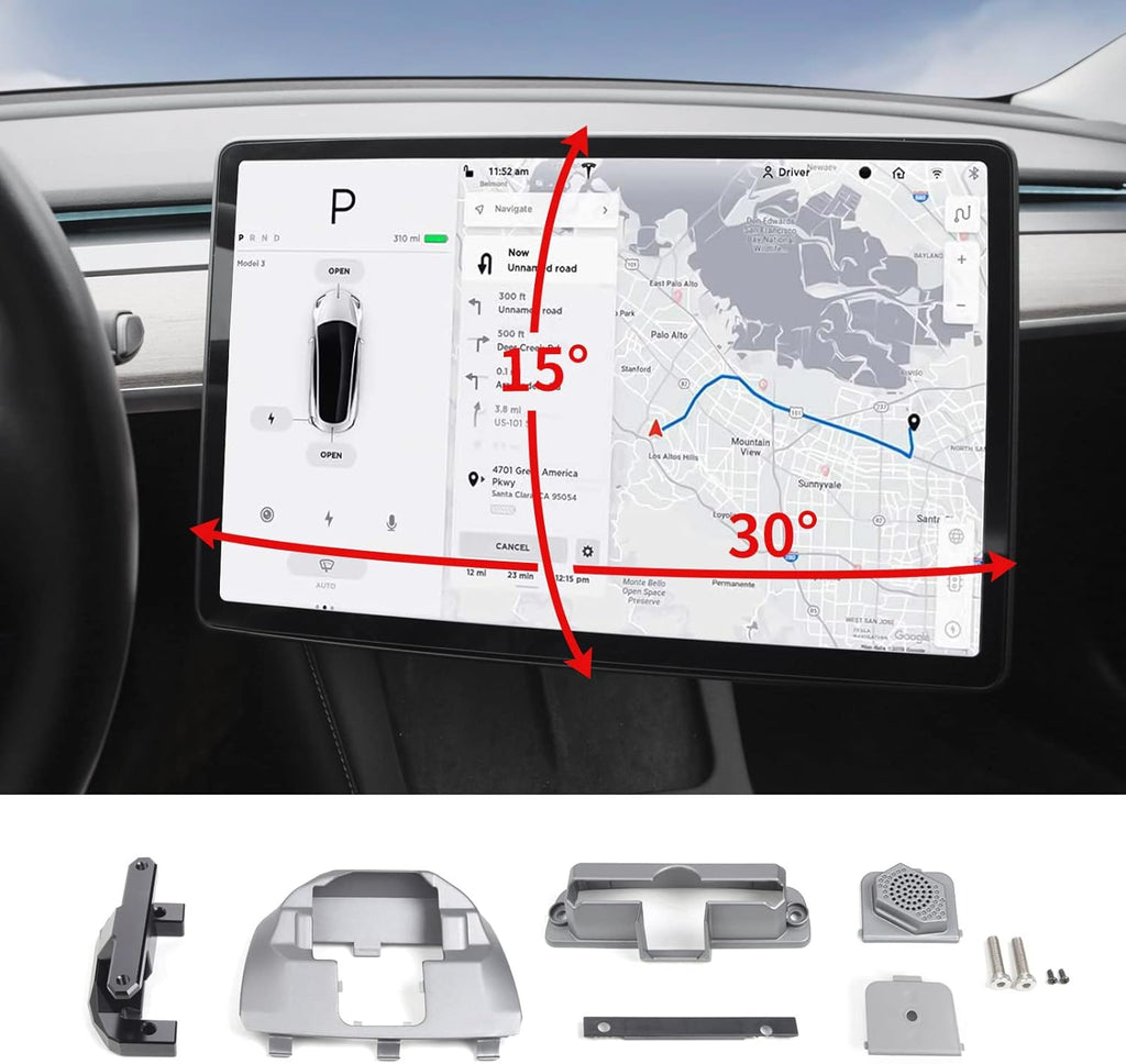 Screen Swivel Mount Center Console Navigation Holder M9695