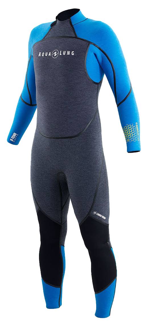 5mm Aquaflex Wetsuit Black/Charcoal Xs E705