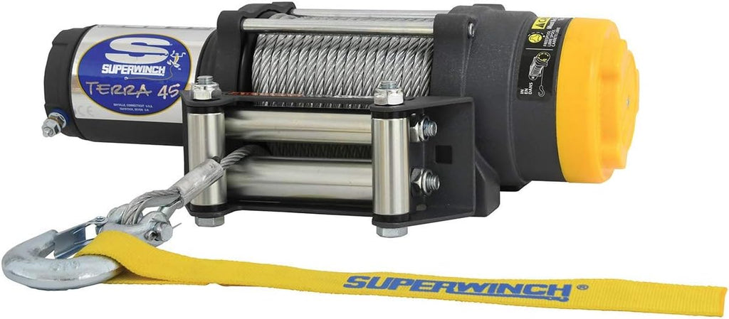 Terra 35 3500lbs Single Line Pull Winch with Roller Fairlead D55516