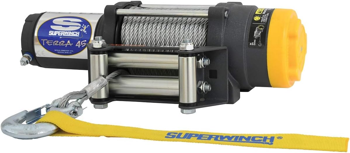Terra 35 3500lbs Single Line Pull Winch with Roller Fairlead D55516
