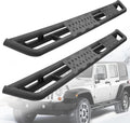 6.5 Inch Step Bars Running Boards 4 Door Textured Black Powder Z291608
