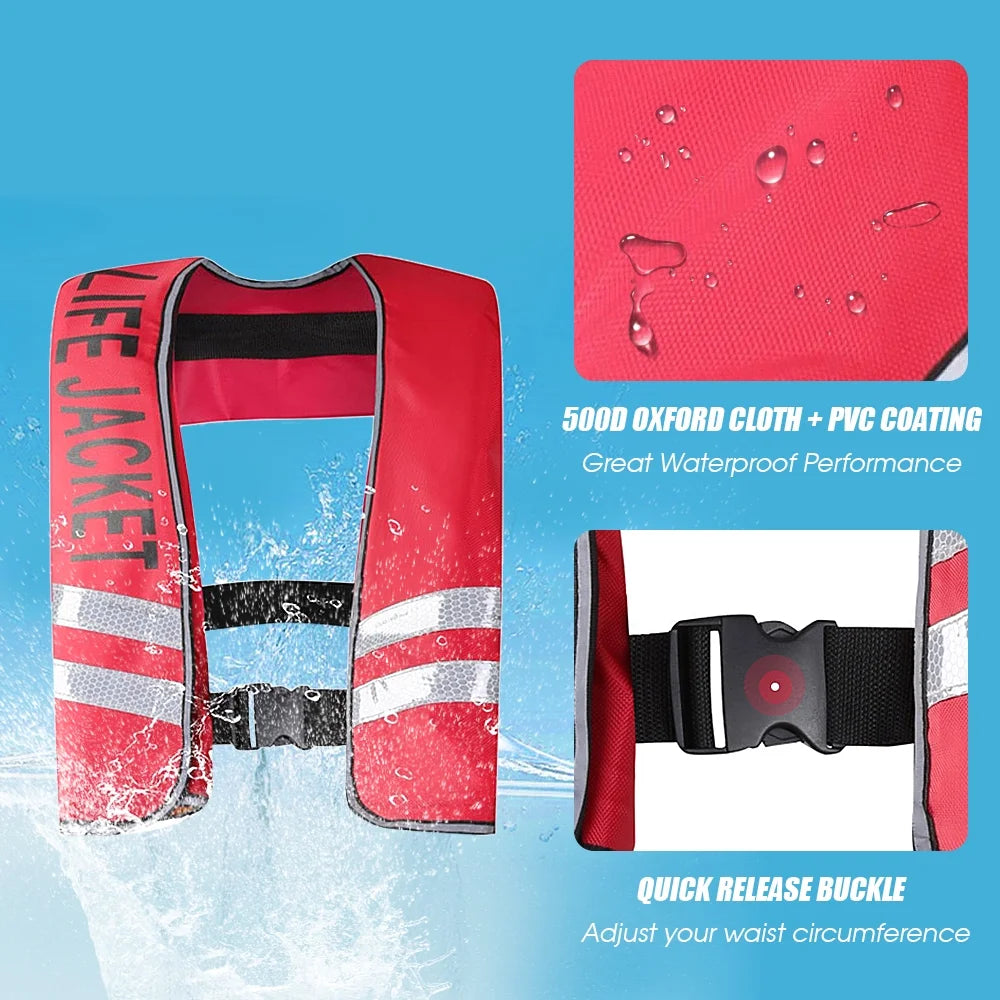 Auto Inflatable Adult Safety Float Suit Q9279