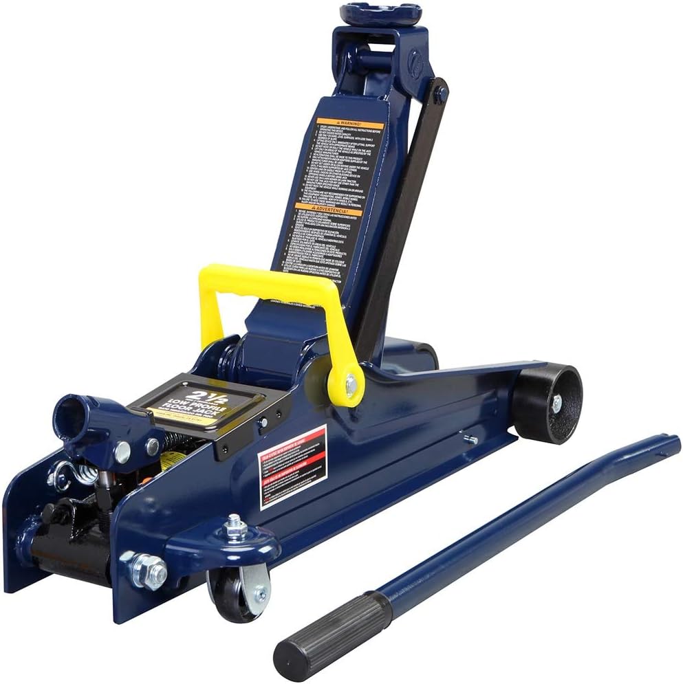 Red Hydraulic Floor Jack with Foot Pedal Y6244