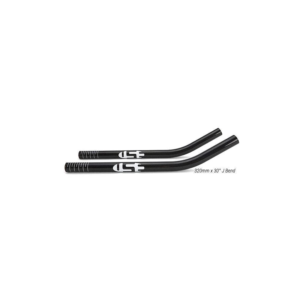 Carbon Extensions - 320mm S Bend - Black 3K Weave S4382