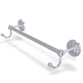 Satin Nickel Towel Bar with Integrated Hooks R392916