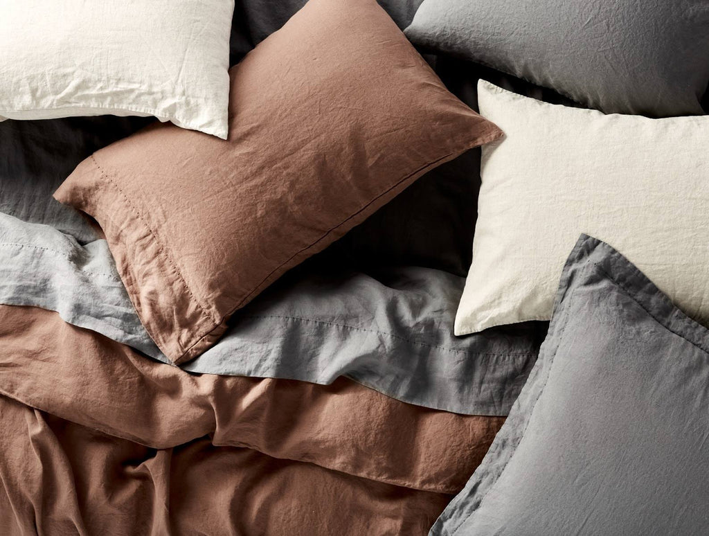 Organic Relaxed Linen Fitted Sheet King F680