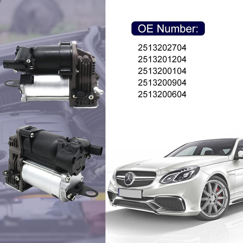 1 Pcs Air Suspension Compressor For Mercedes Benz R Class 2006-2012 V70378