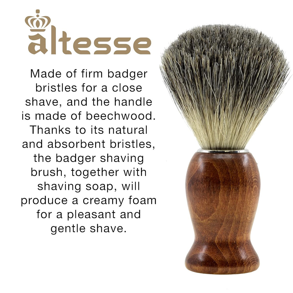 Russian Grey Badger Shaving Brush K9277