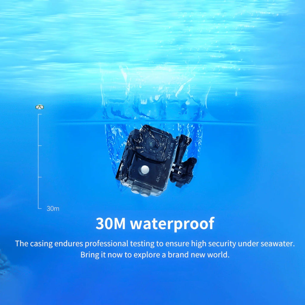 4K Sports Camera with WiFi and Waterproof Case U876285
