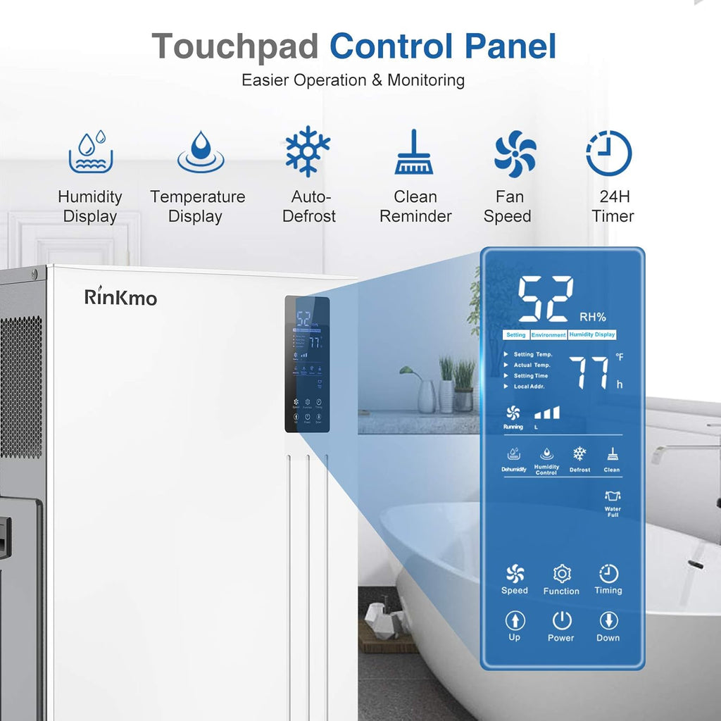 Commercial Dehumidifier 37 Gallons Heavy Duty Industrial with 3.17 Gal. Water Reservoir Z226622