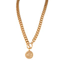 Gold Necklace T522