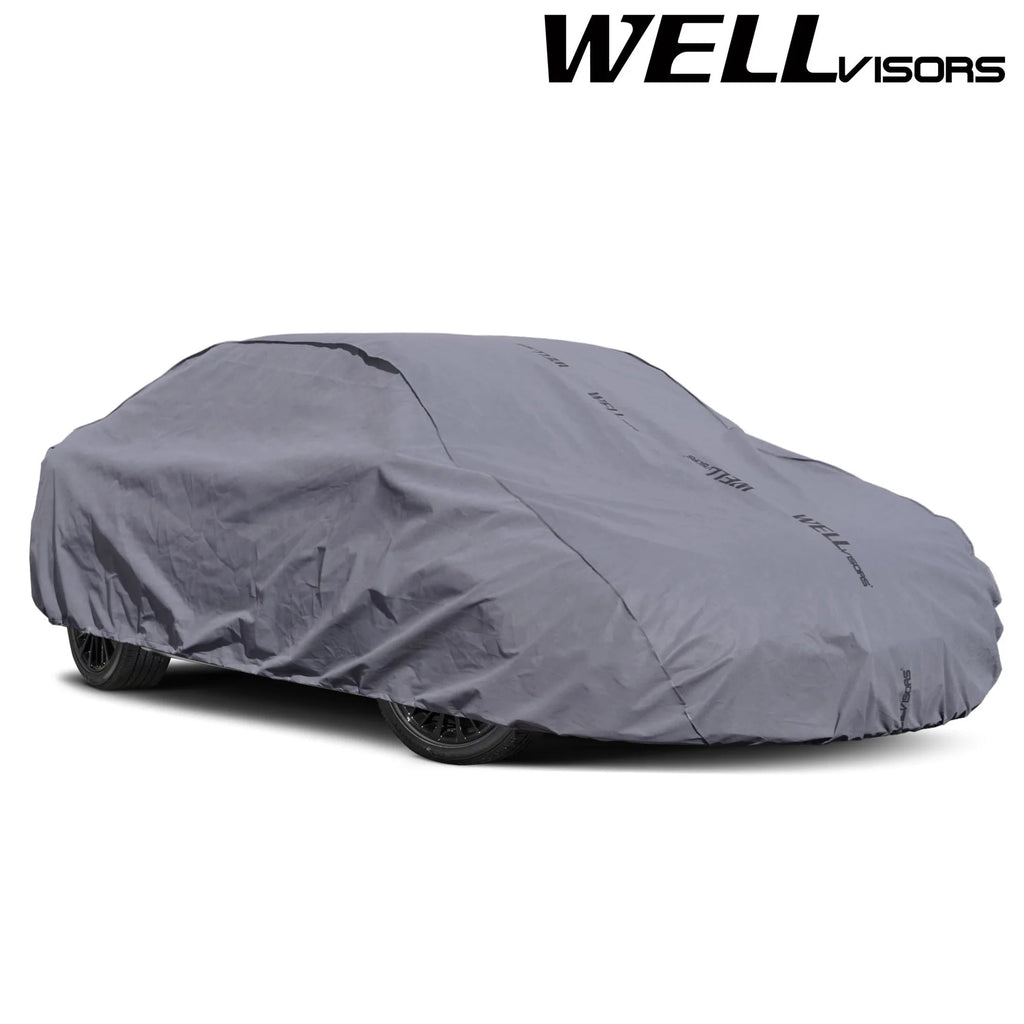 Gray Car Cover for VW Golf GTI Hatchback S4440