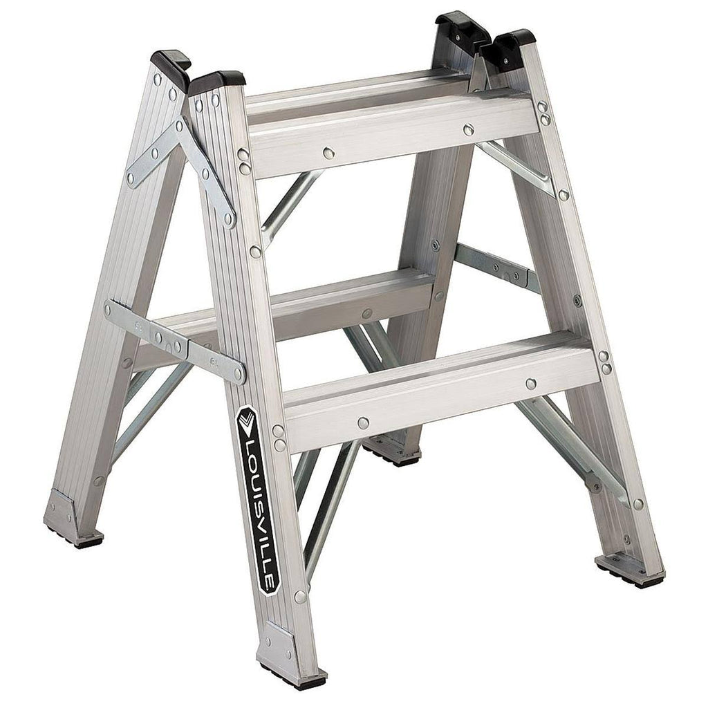Aluminum Twin Front Step Stool K5316