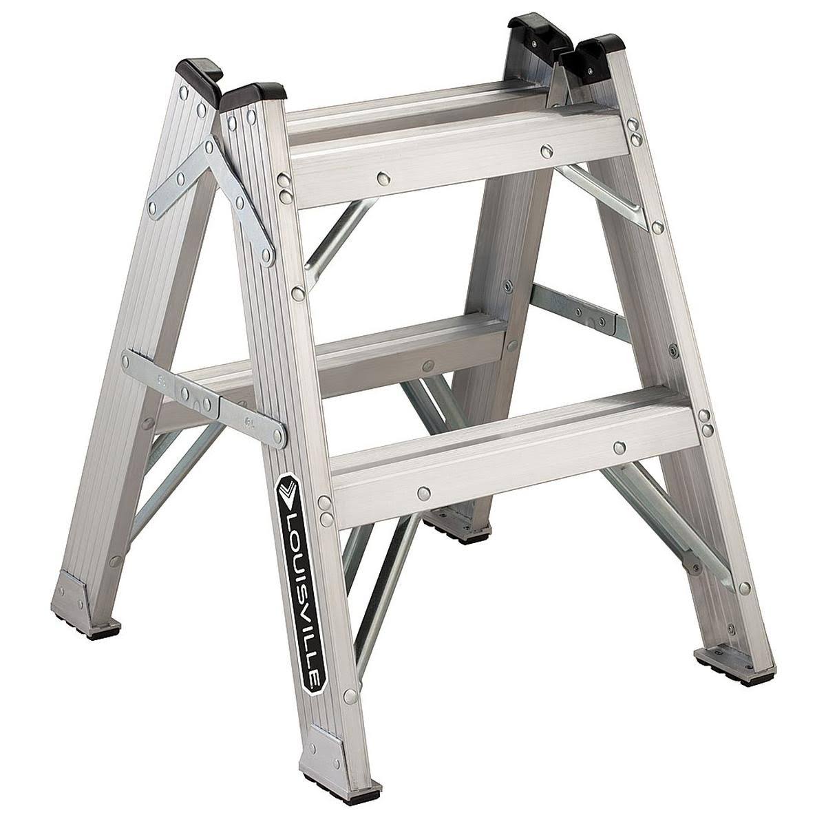 Aluminum Twin Front Step Stool K5316