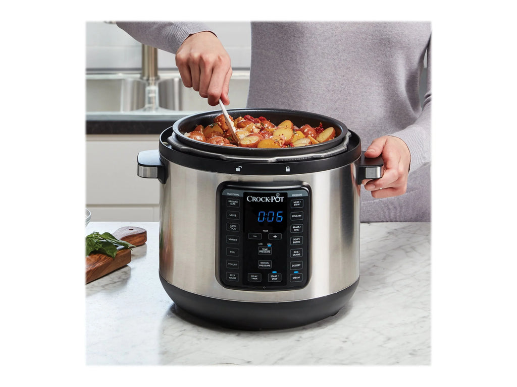 8 qt Stainless Steel Multi Cooker T9696