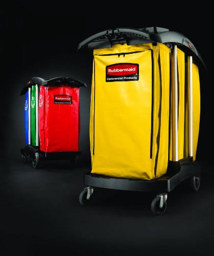 Tri-Bag Waste-Collection Recycling Cart S49754