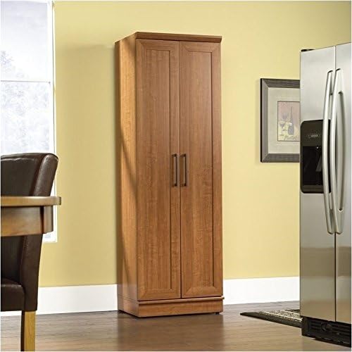23 W Multi-Function Storage Cabinet in Sienna Oak Finish K293
