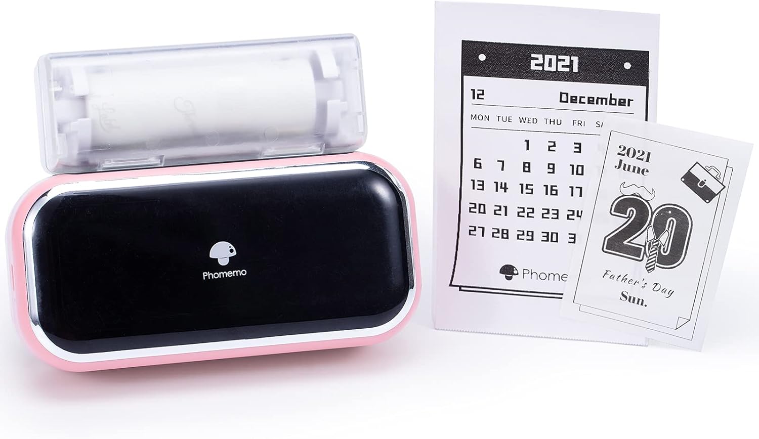 Purple Bluetooth Thermal Mini Printer for Smartphones M450537