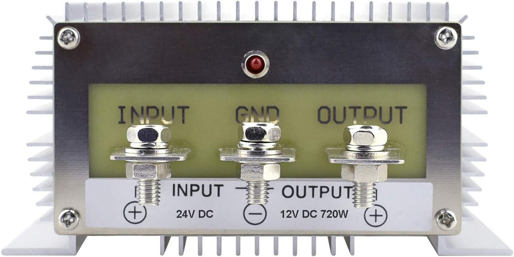 DC/DC Voltage Converter Regulator 24V Step-Down to 12V 60A 720W Waterproof O24700
