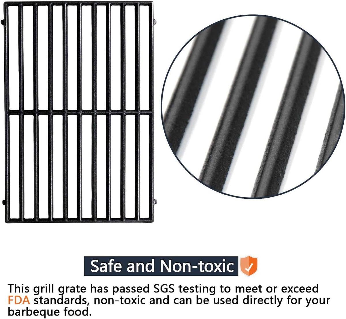 Cast Iron Cooking Grids Set of 2 Z602290