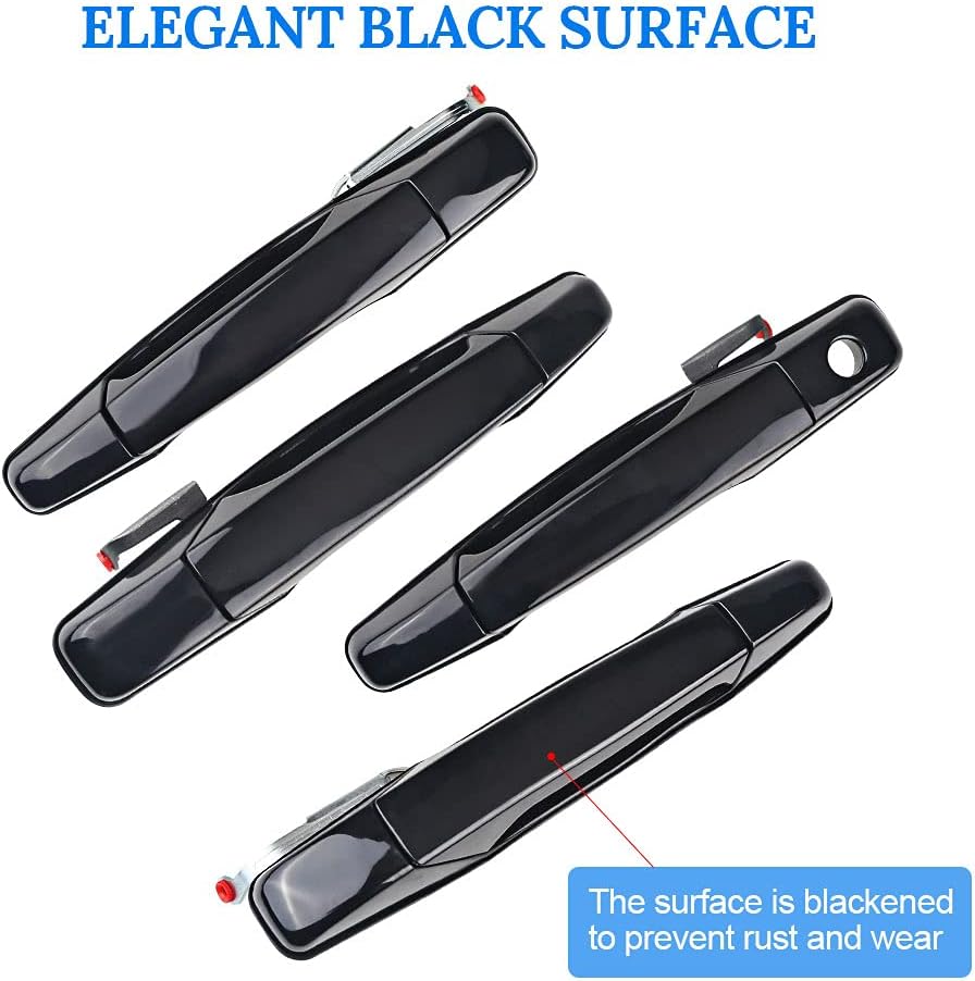 4Pcs Exterior Door Handle for Pickup SUV 2007-2013 Y401