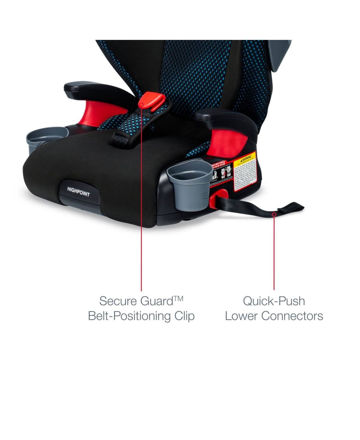 Cool Flow Belt-Positioning Booster Car Seat Z383